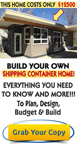 Built your own shipping container home