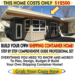 Built your own shipping container home